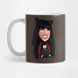 Goth Vampire Doll Mug